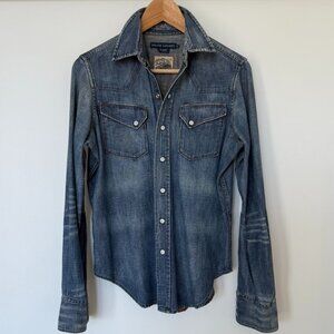 Ralph Lauren Denim Western Shirt with snap buttons